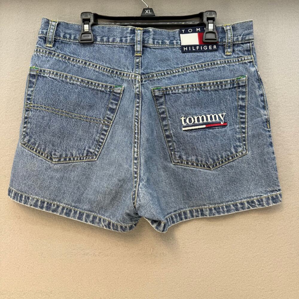 Tommy Hilfiger Shorts Tommy Jeans Upstate Shorts Women's 9 Blue Large logo